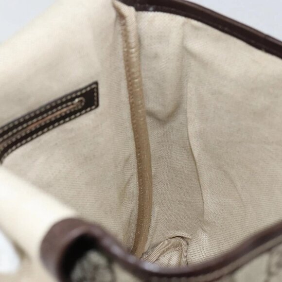 GUCCI GG Supreme Shoulder Bag PVC Leather Beige 223666 Auth ep11388 - Picture 11 of 16